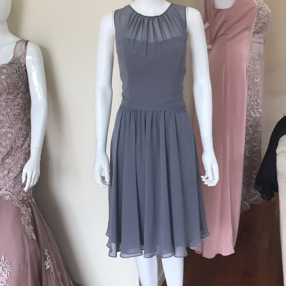 Shadow Gather & Gown mid dress